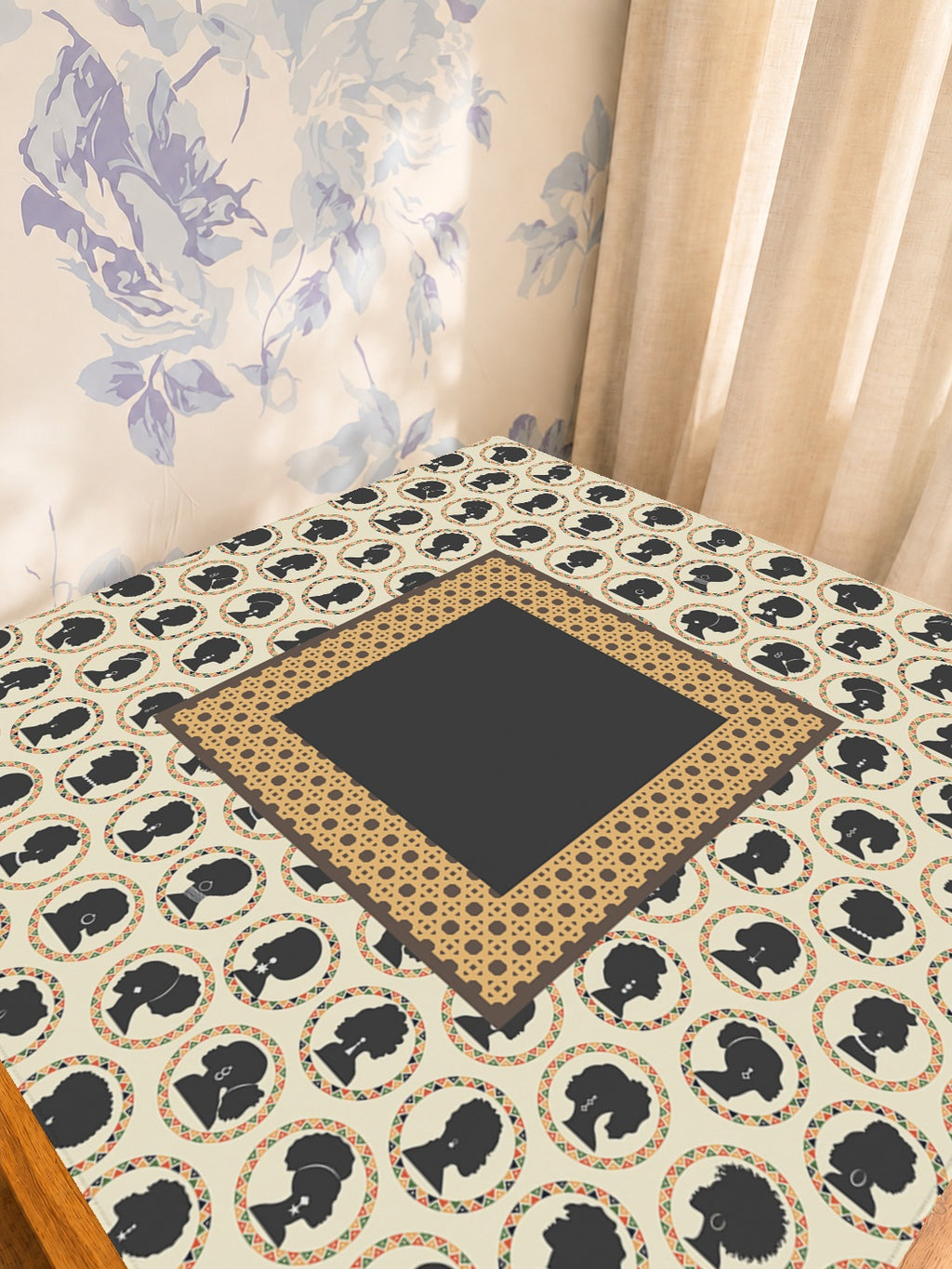 Mahjong by SI™ Portraits of Pride Mahjong Mat — Sunlit Detail [studio-detail-square]