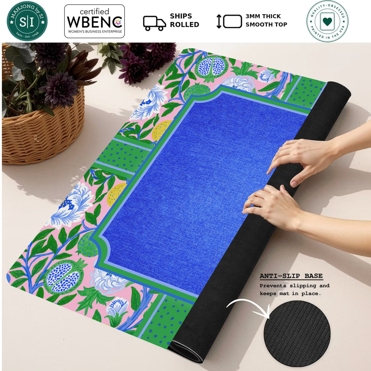 Positively Positano — Rolled Mat Feature Image [rolled-feature-square]