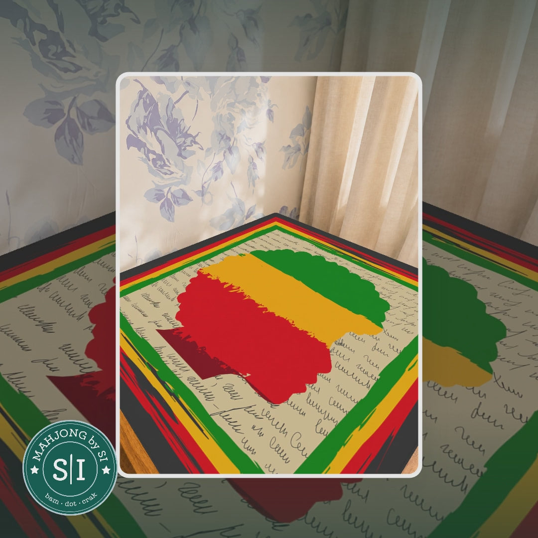 Mahjong by SI™ Crowned in Color Mahjong Mat — lifestyle video (clear logo)