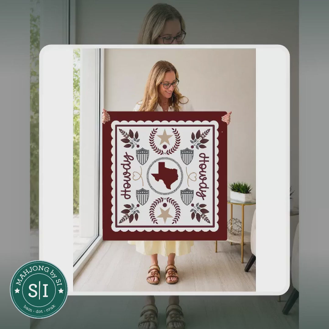 Howdy Y'all Texas Charm — lifestyle video (clear logo)