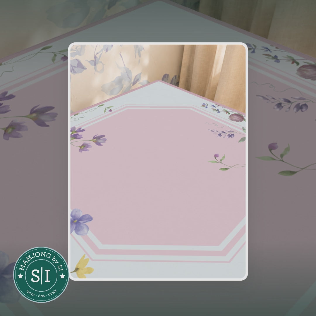Mahjong by SI™ Wildflower Toile Mahjong Mat — lifestyle video (clear logo)