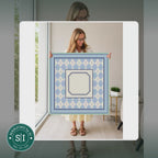 Mahjong by SI™ Argyle My Love Mahjong Mat — lifestyle video (clear logo)
