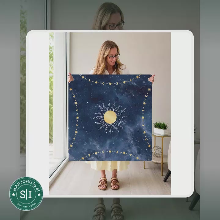 Mahjong by SI™ Midnight Solstice Mahjong Mat