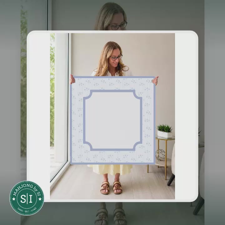Mahjong by SI™ Bluebell Interlude Mahjong Mat