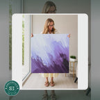 Mahjong by SI™ Blank Canvas Purple Mahjong Mat — lifestyle video