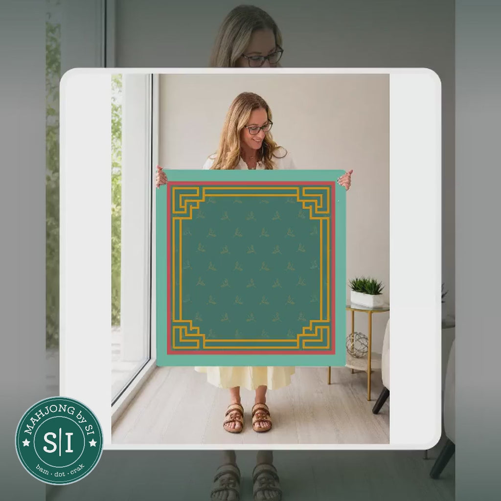Mahjong by SI™ Flight of Fortune Mahjong Mat — lifestyle video (clear logo)