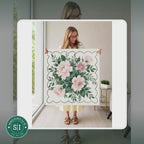 Mahjong by SI™ Peony Rose Garden Mahjong Mat