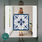 Mahjong by SI™ Point Taken Blue Mahjong Mat — lifestyle video (clear logo)