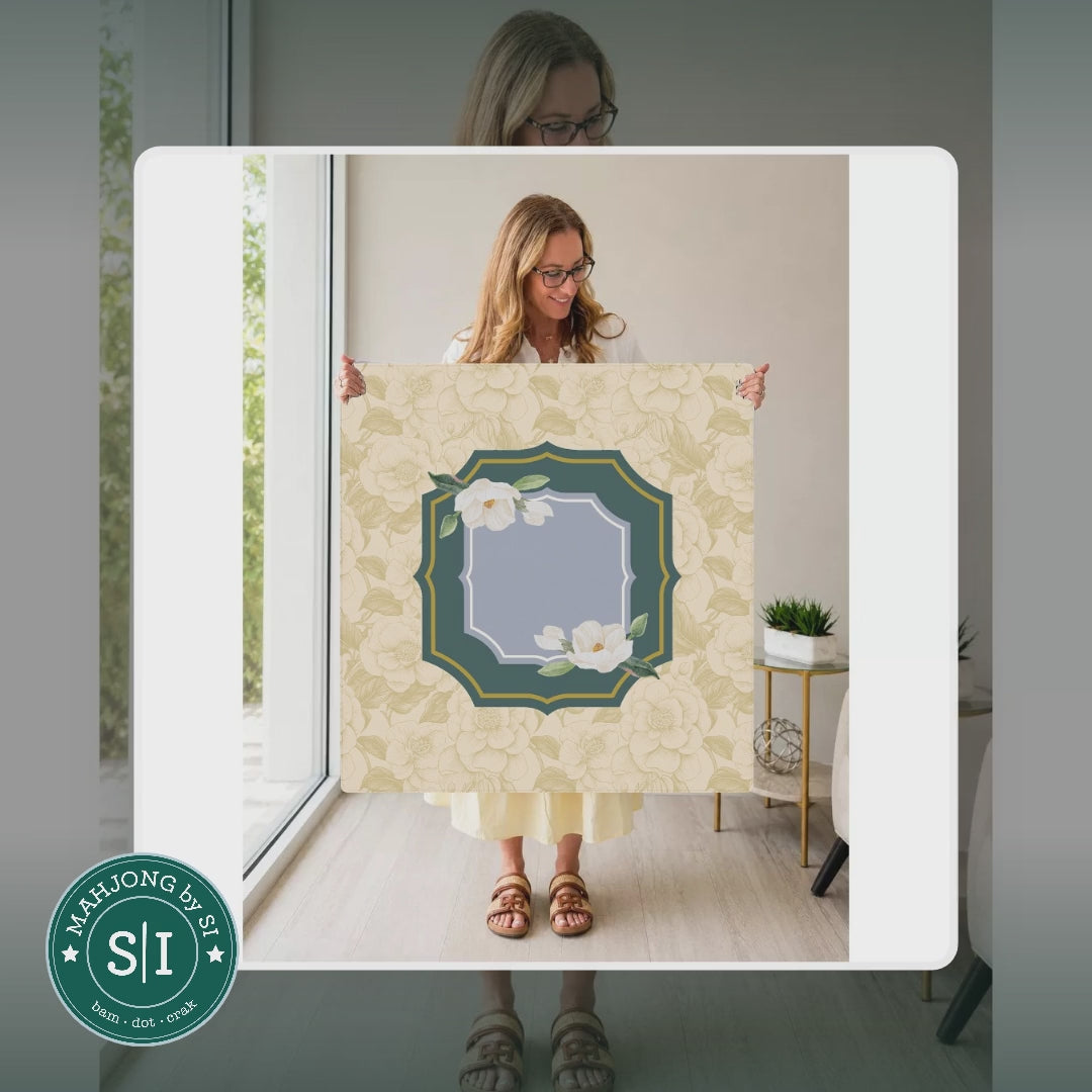 Mahjong by SI™ The Courtyard Mahjong Mat — lifestyle video (clear logo)