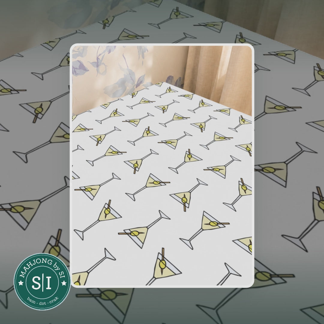 Mahjong by SI™ Straight Up Chic Mahjong Mat — lifestyle video (clear logo)