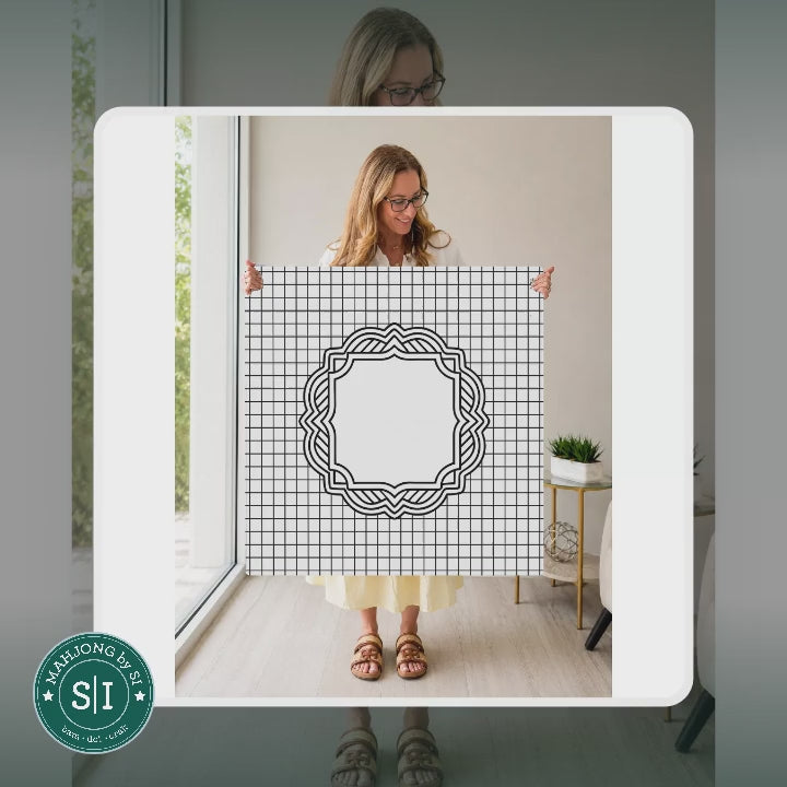 Mahjong by SI™ Frame of Reference Mahjong Mat — lifestyle video
