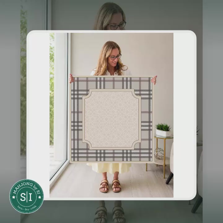 Mahjong by SI™ Tartan Classic Mahjong Mat