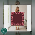 Mahjong by SI™ Corner Crush  |Red Square Mahjong Mat — lifestyle video (clear logo)