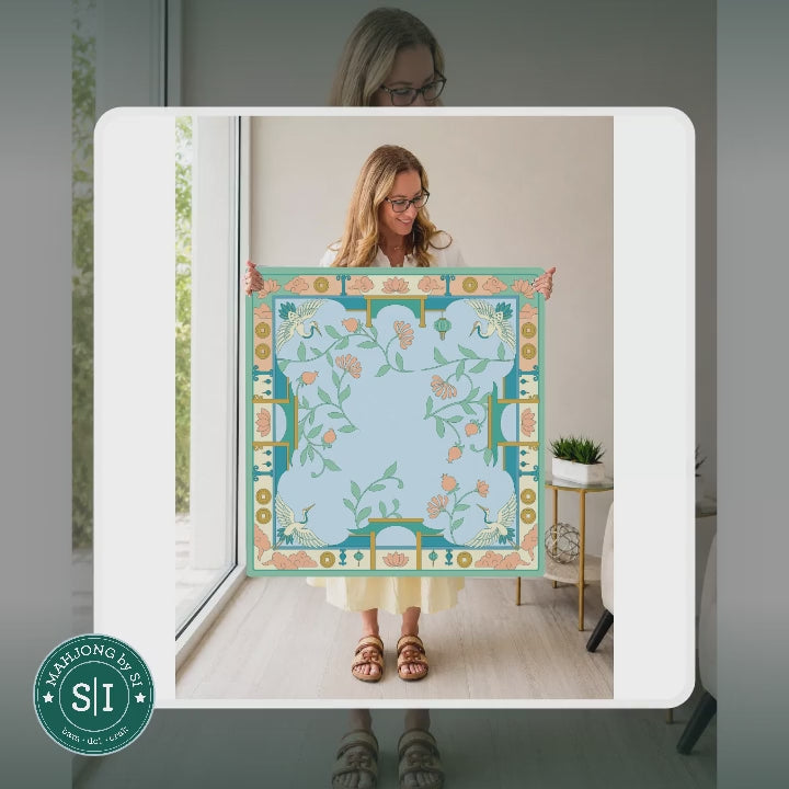 Mahjong by SI™ Crane Expectations Mahjong Mat — lifestyle video