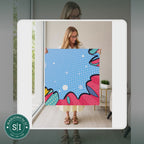 Mahjong by SI™ Bold Move Blue Mahjong Mat — lifestyle video (clear logo)