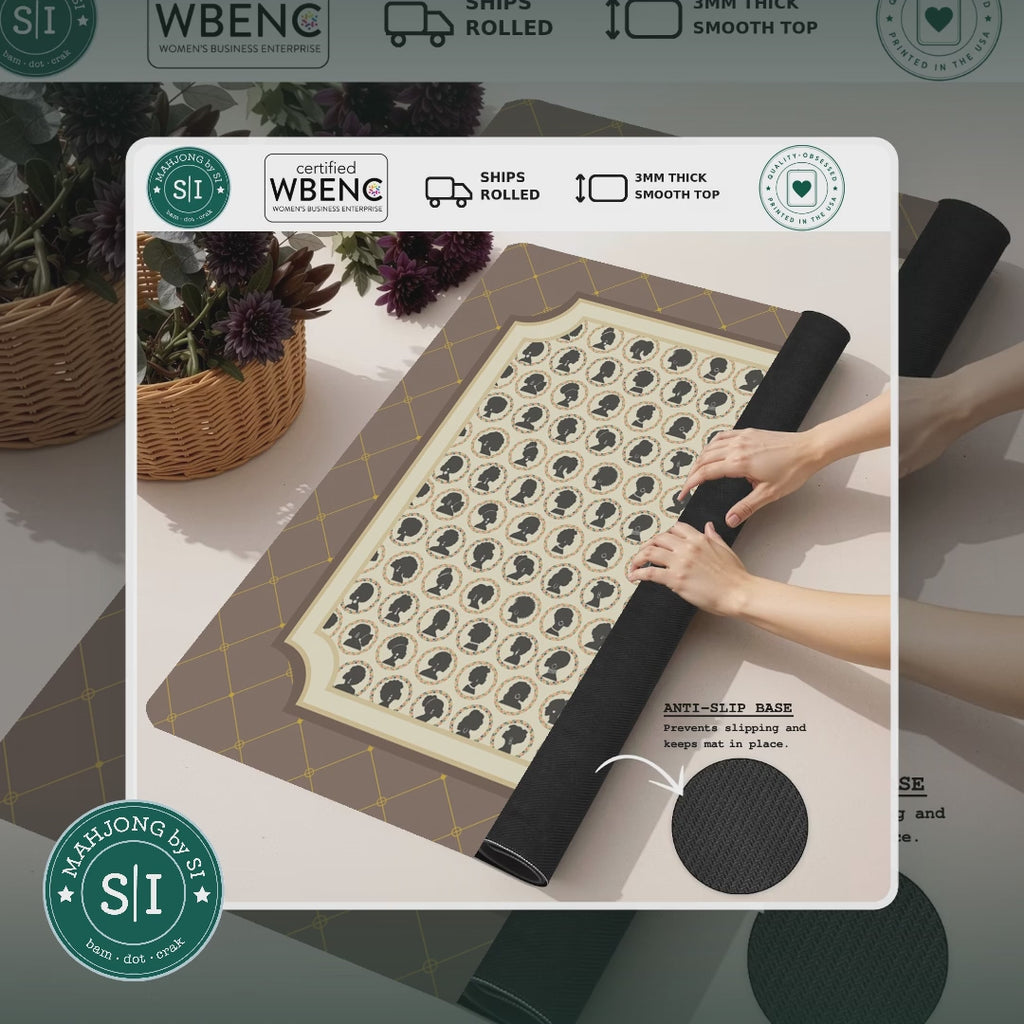 Mahjong by SI™ Sister Circle Mahjong Mat — lifestyle video (clear logo)