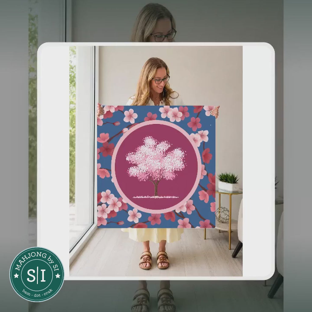 Mahjong by SI™ Cherry on Top Mahjong Mat — lifestyle video (clear logo)