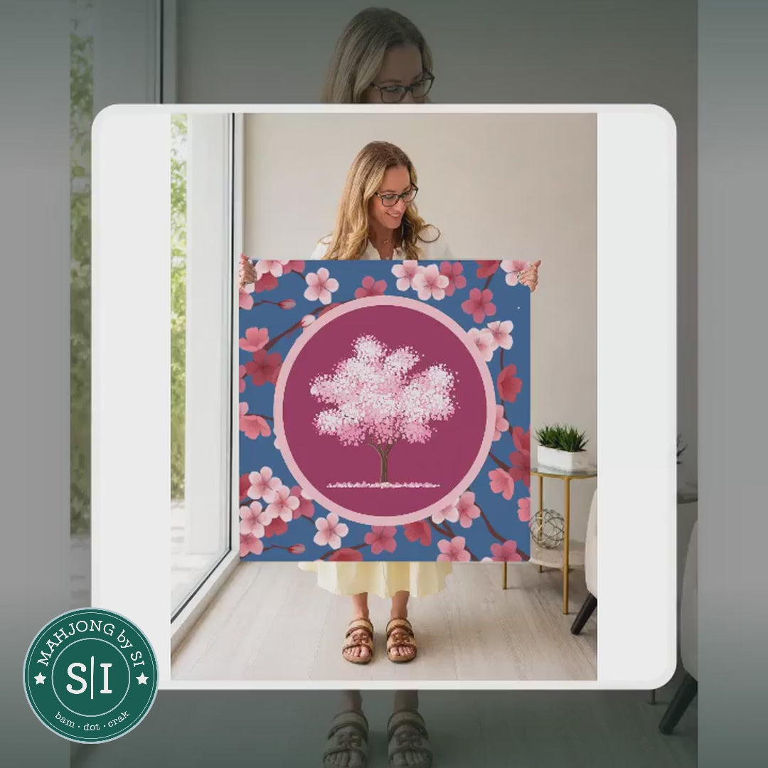 Mahjong by SI™ Cherry on Top Mahjong Mat — lifestyle video (clear logo)