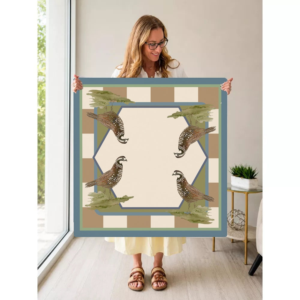 Quail Yeah — Held Mat Portrait [held-mat-portrait-square]