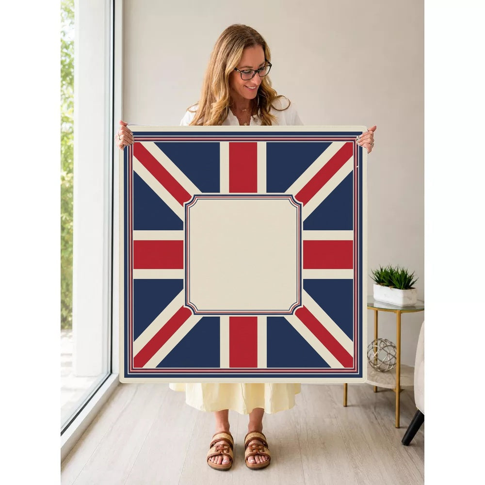 Mahjong by SI™ Rule Britannia Mahjong Mat — Held Mat Portrait [held-mat-portrait-square]