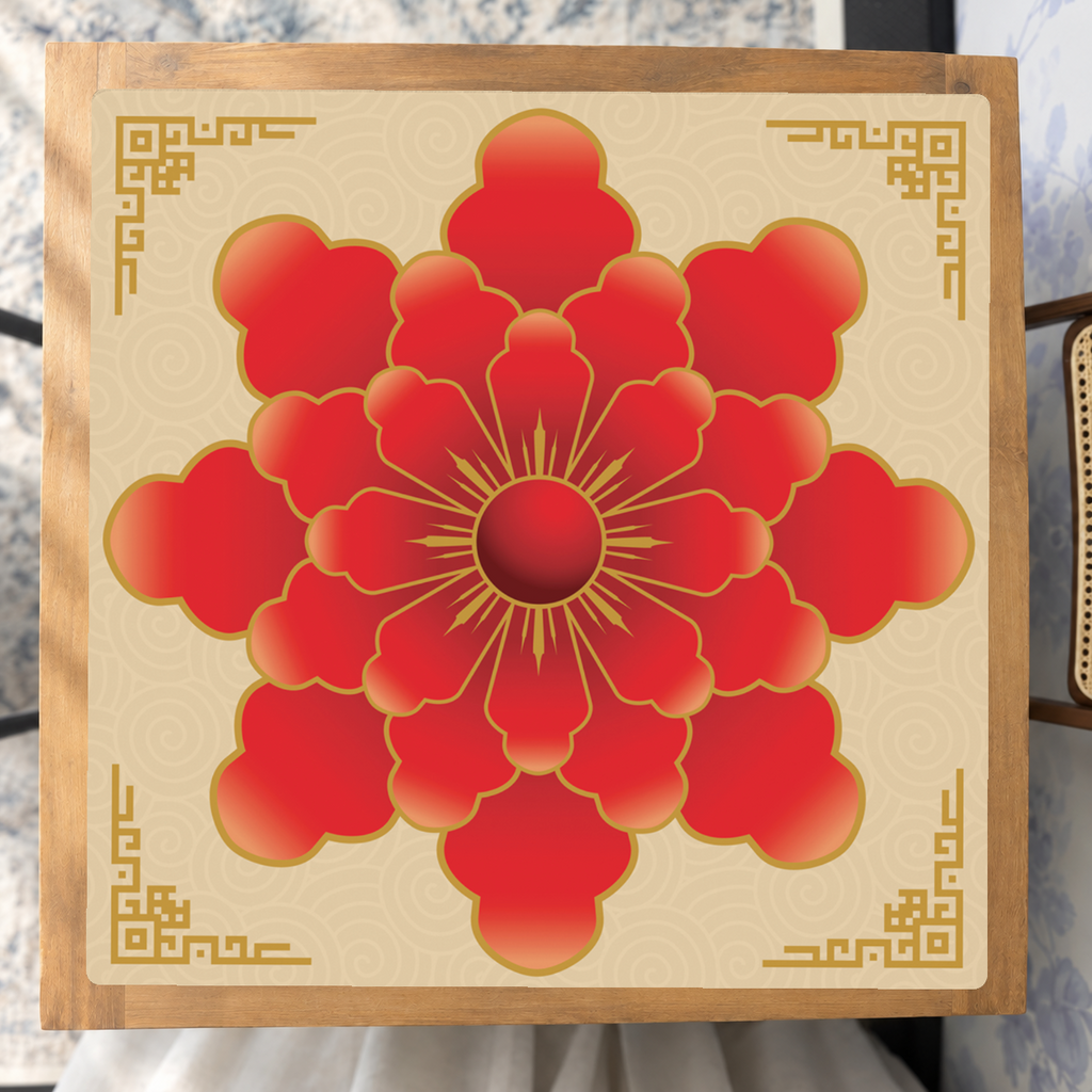 Mahjong by SI™ Bloom Bloom Pow Mahjong Mat
