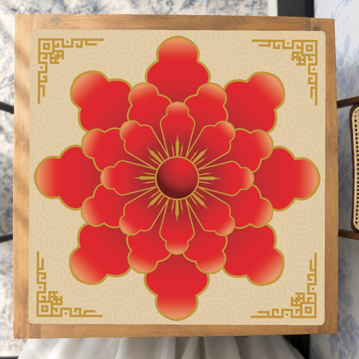 Mahjong by SI™ Bloom Bloom Pow Mahjong Mat