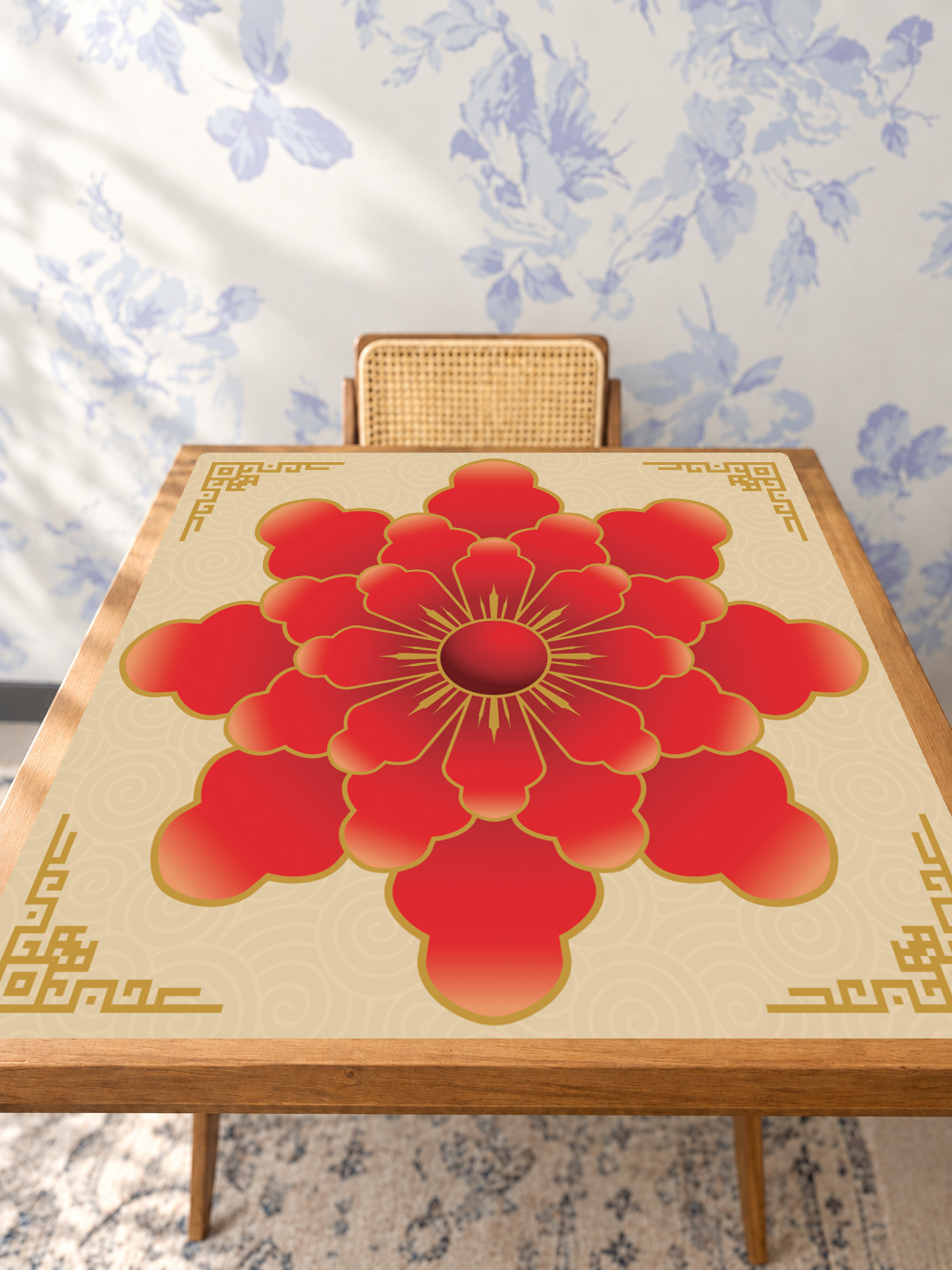 Mahjong by SI™ Bloom Bloom Pow Mahjong Mat