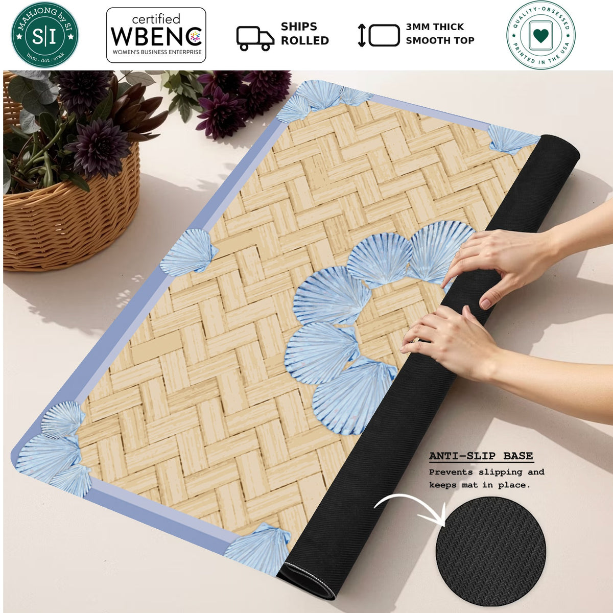 Seaside Social — Rolled Mat Feature Image [rolled-feature-square]