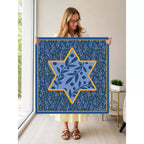 Shalom Garden Mahjong Mat — Held Mat Portrait [held-mat-portrait-square]