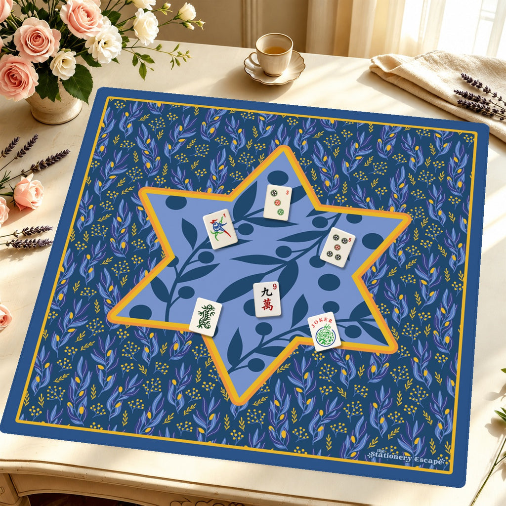 Shalom Garden Mahjong Mat — Styled Tile Table [styled-tile-table-square]