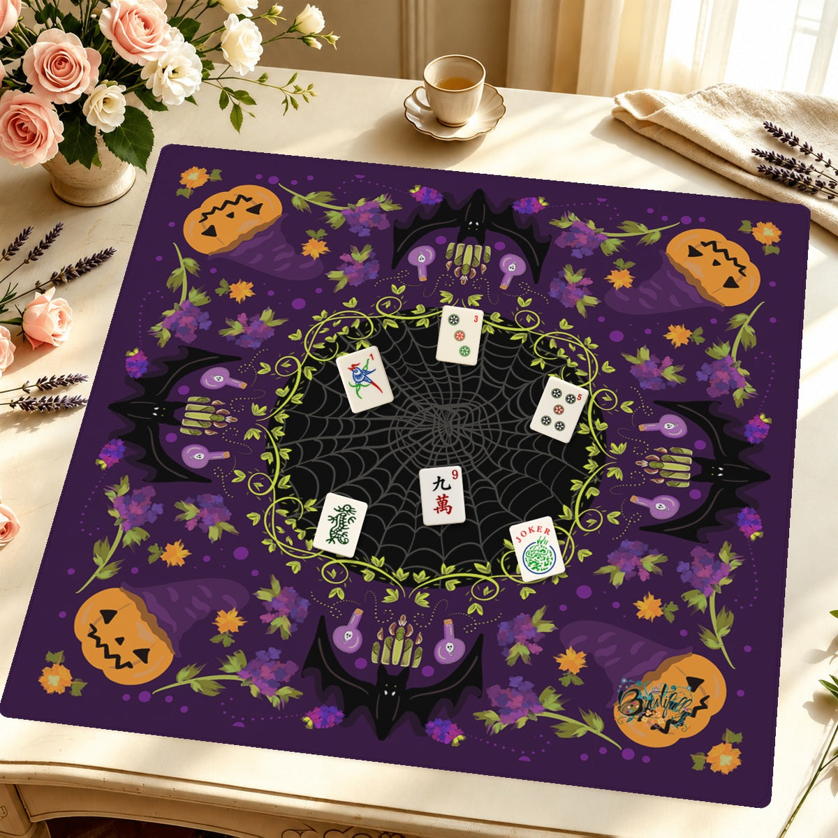 Spellbound Soiree — Styled Tile Table [styled-tile-table-square]