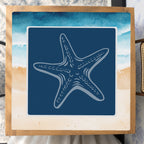 Mahjong by SI™ Starry Night at Sea Mahjong Mat — Studio Overhead [studio-overhead-square]