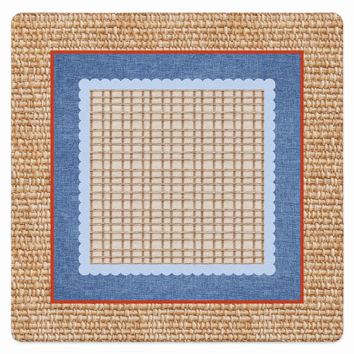 Summer House |  33"x 33" SI Signature™ faux leather