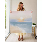 Mahjong by SI™ Sunrise Service Mahjong Mat — Held Mat Portrait [held-mat-portrait-square]