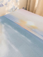 Mahjong by SI™ Sunrise Service Mahjong Mat — Sunlit Close-up [sunlit-closeup-square]