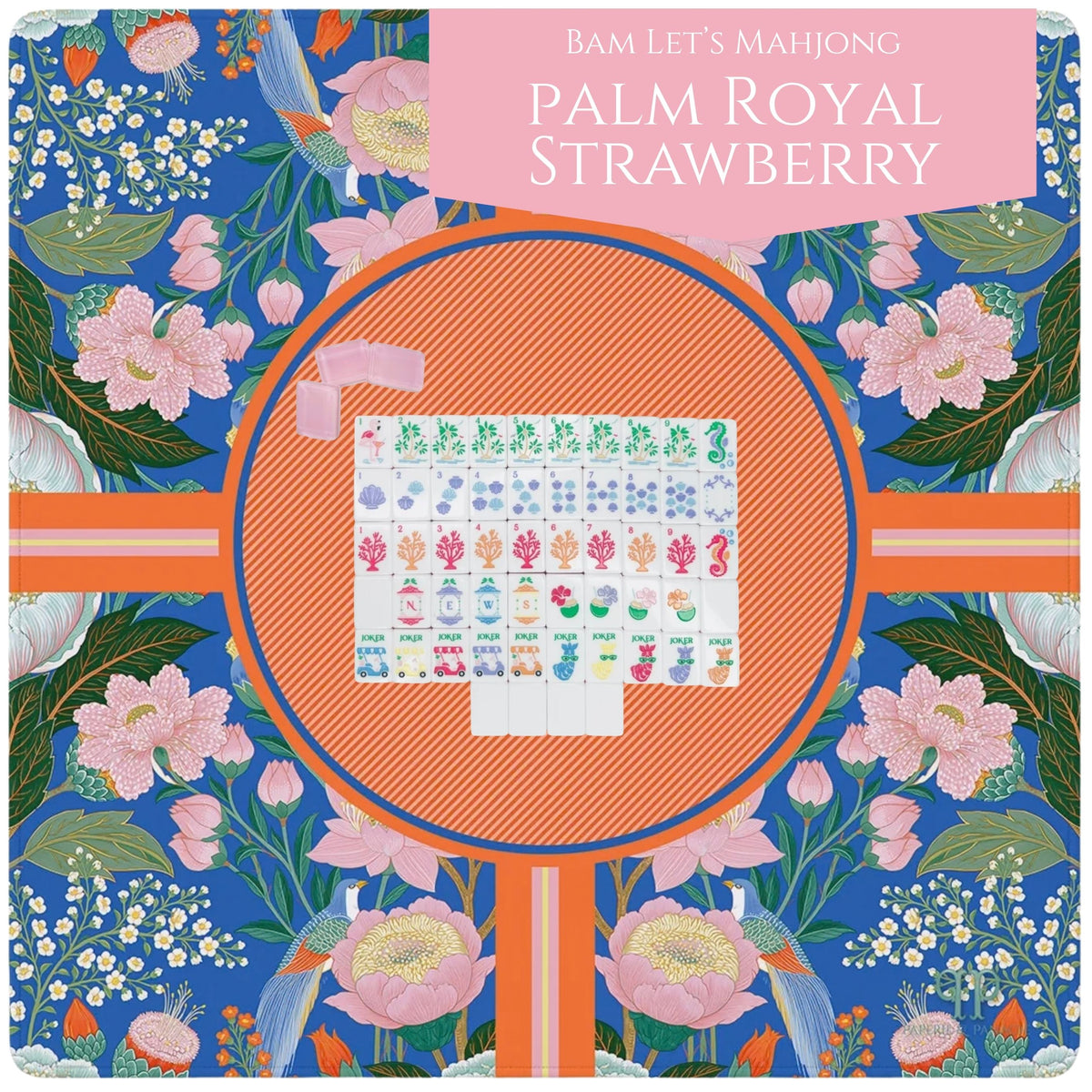 Tangerine Tango Mahjong Mat styling and tile pairing 5