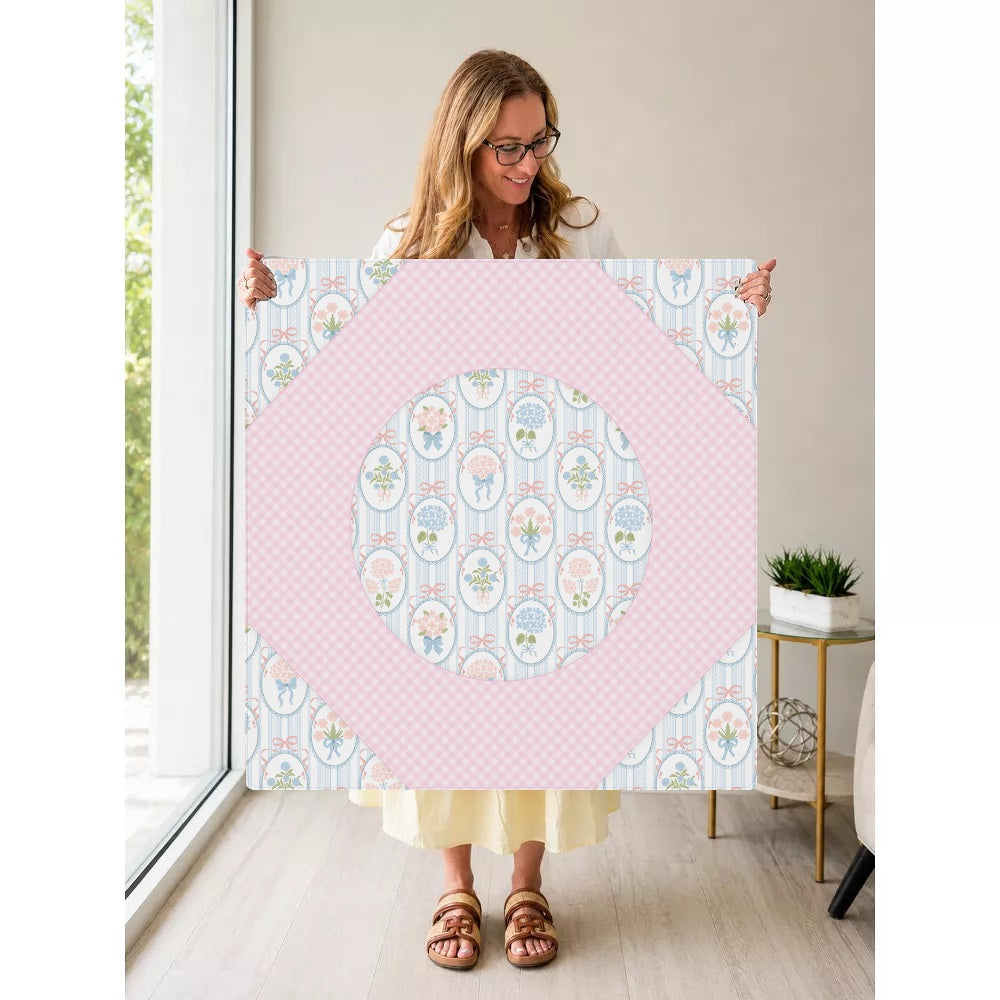 Mahjong by SI™ Teatime Is Me Time Mahjong Mat — Held Mat Portrait [held-mat-portrait-square]