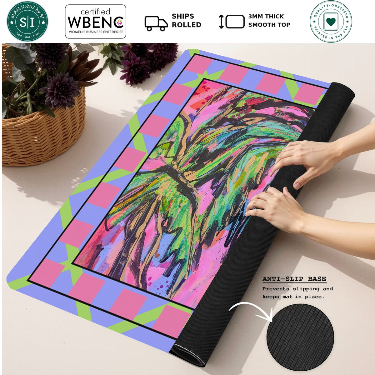 The 80's Called — Rolled Mat Feature Image [rolled-feature-square]