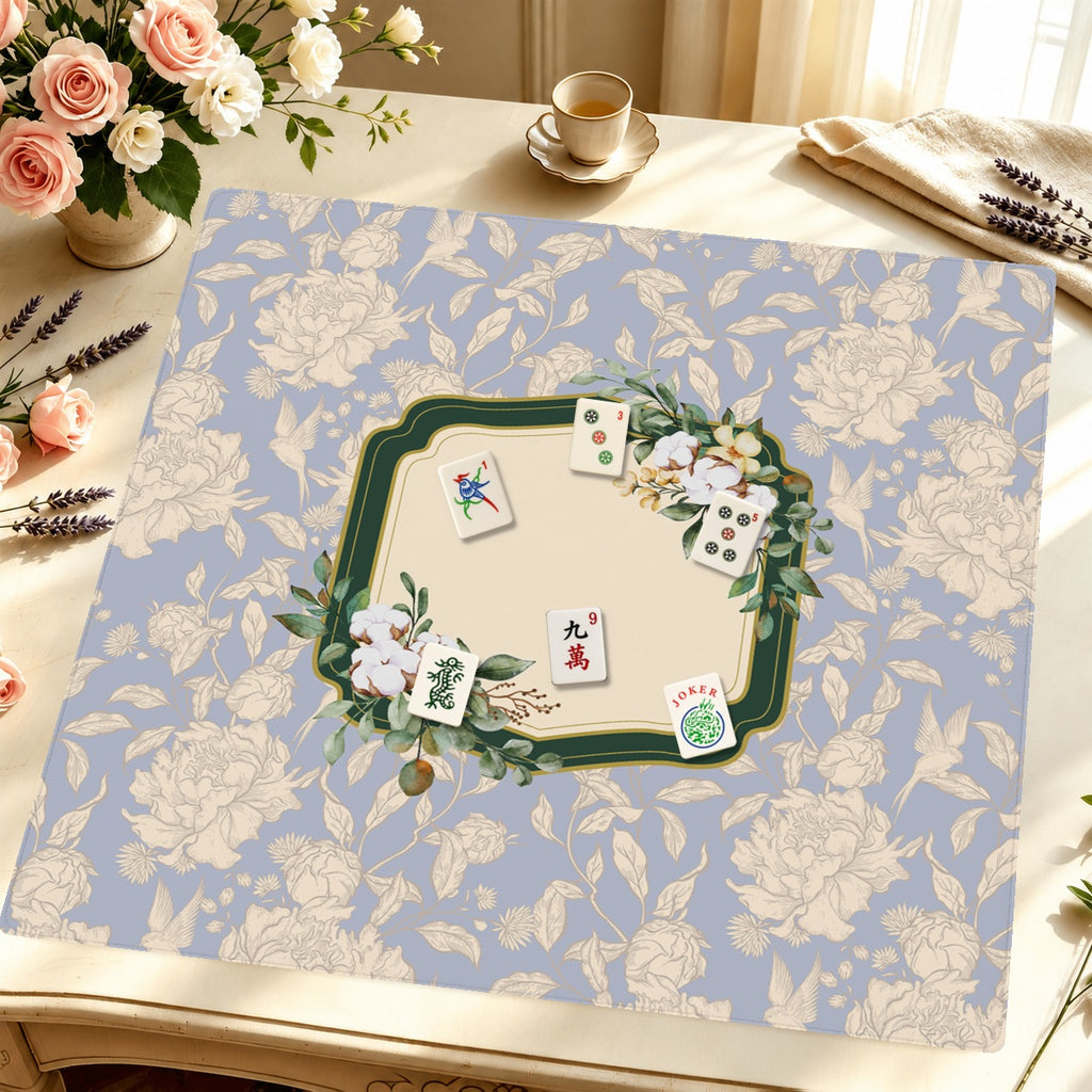 Mahjong by SI™ The Conservatory Mahjong Mat — Styled Tile Table [styled-tile-table-square]