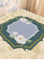 Mahjong by SI™ The Courtyard Mahjong Mat — Sunlit Close-up [sunlit-closeup-square]