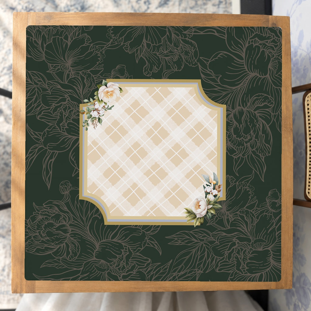 Mahjong by SI™ The Drawing Room Mahjong Mat — Studio Overhead [studio-overhead-square]