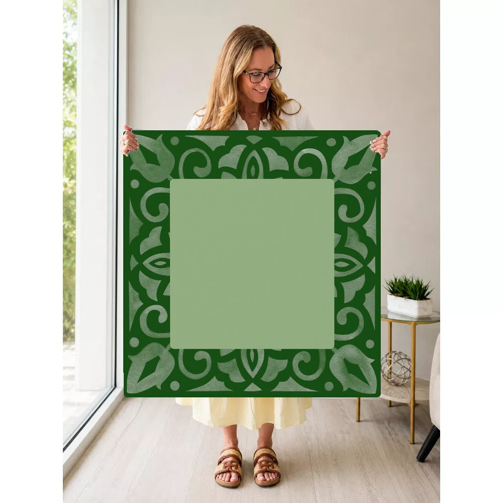 Mahjong by SI™ Tile Me More Square Mahjong Mat — Held Mat Portrait [held-mat-portrait-square]