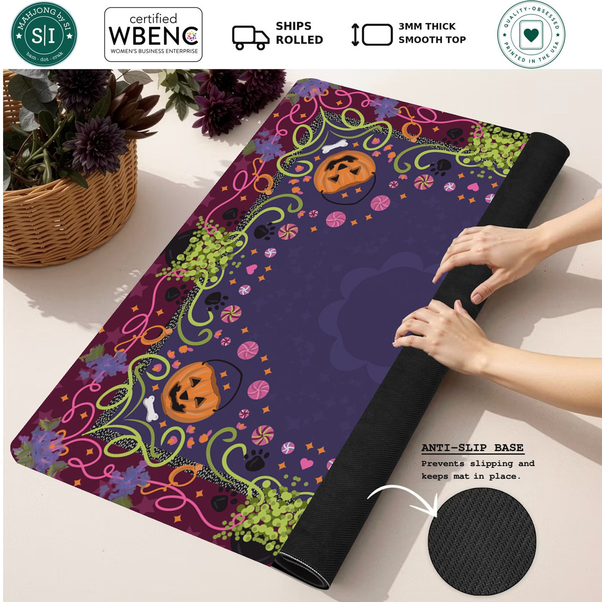 Trick or Treat Yourself — Rolled Mat Feature Image [rolled-feature-square]
