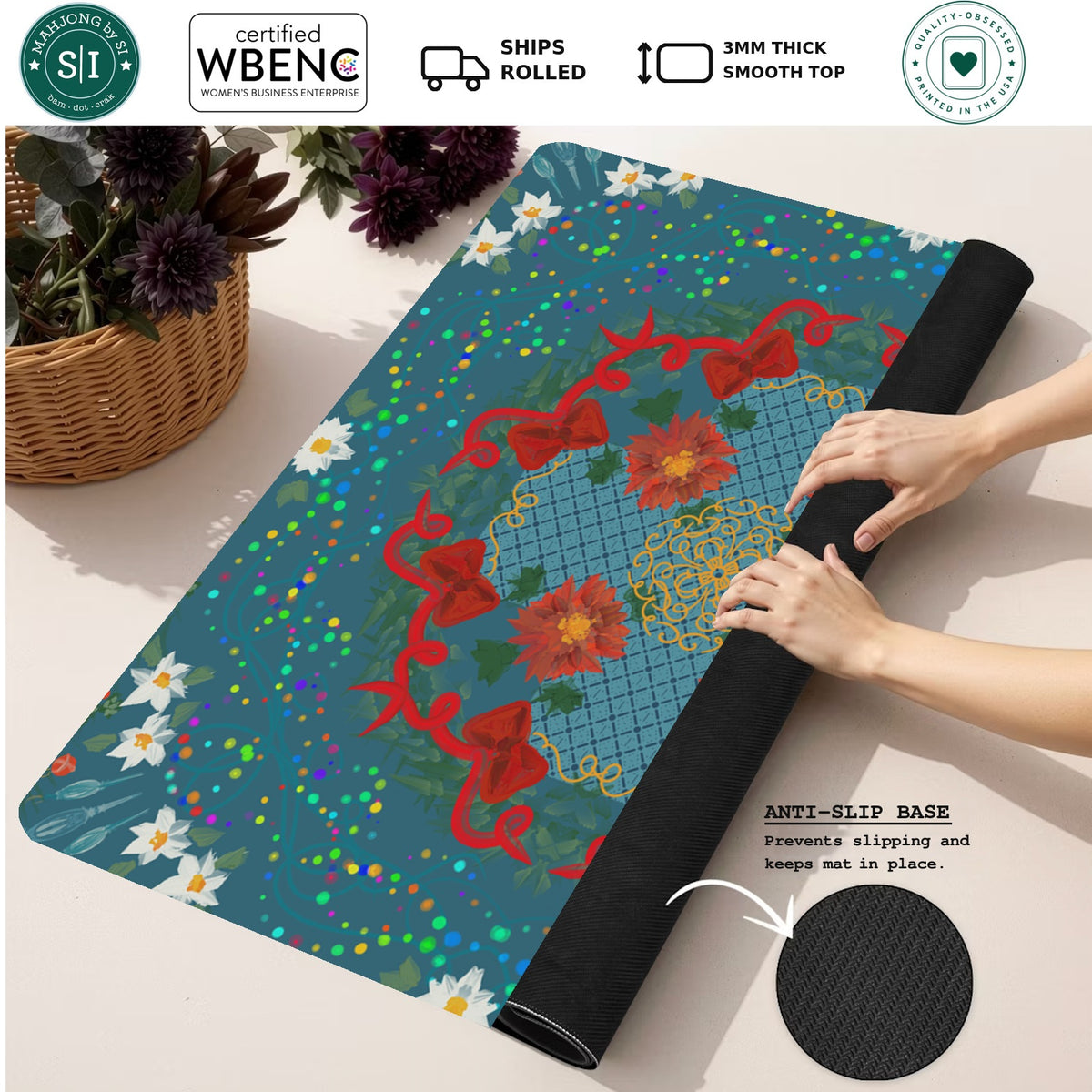 Twinkle & Tinsel — Rolled Mat Feature Image [rolled-feature-square]