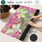 Vintage Poinsettia Mahjong Mat — Rolled Mat Feature Image [rolled-feature-square]