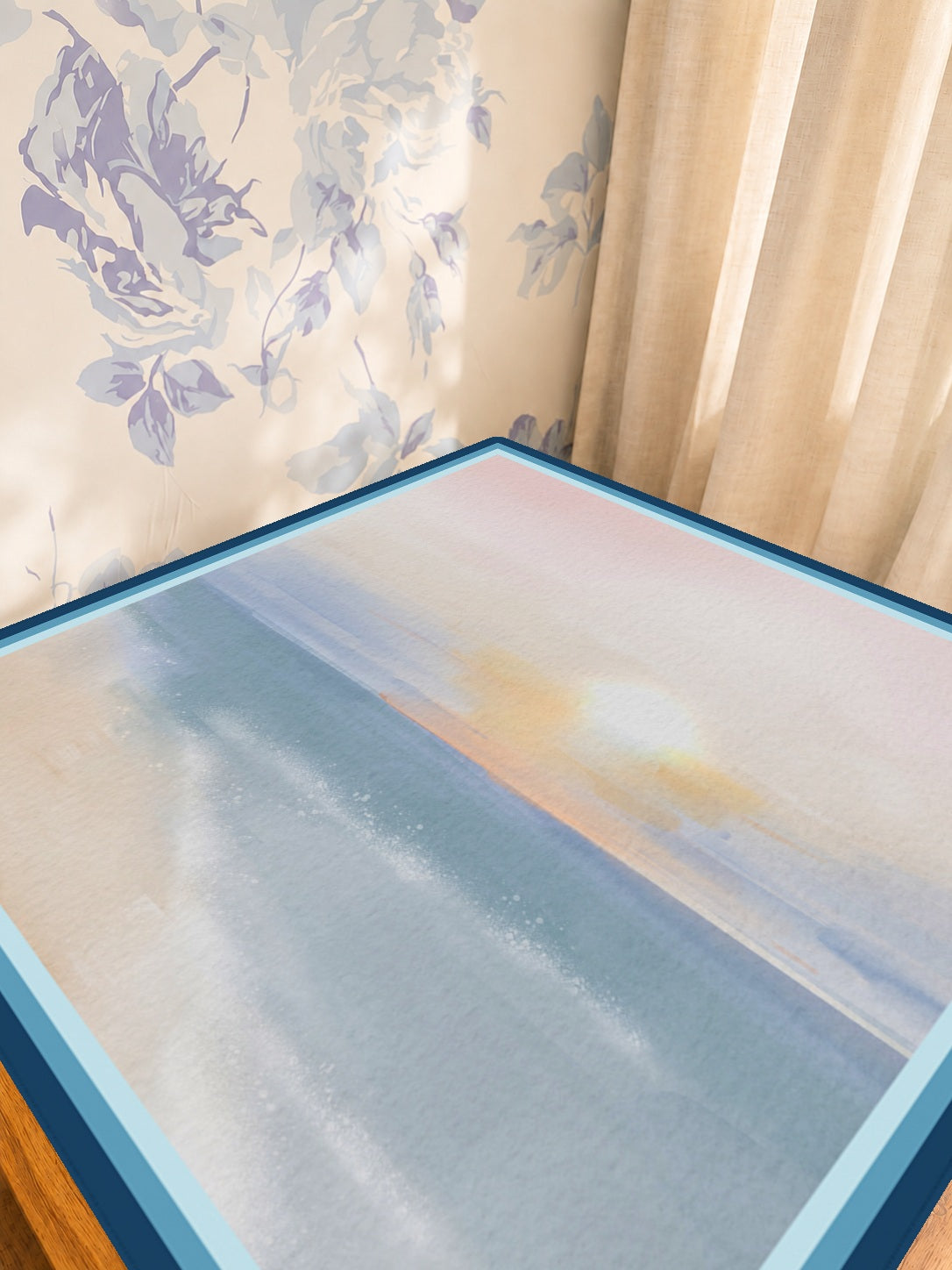 Mahjong by SI™ Wave to The Wind Mahjong Mat — Sunlit Detail [studio-detail-square]