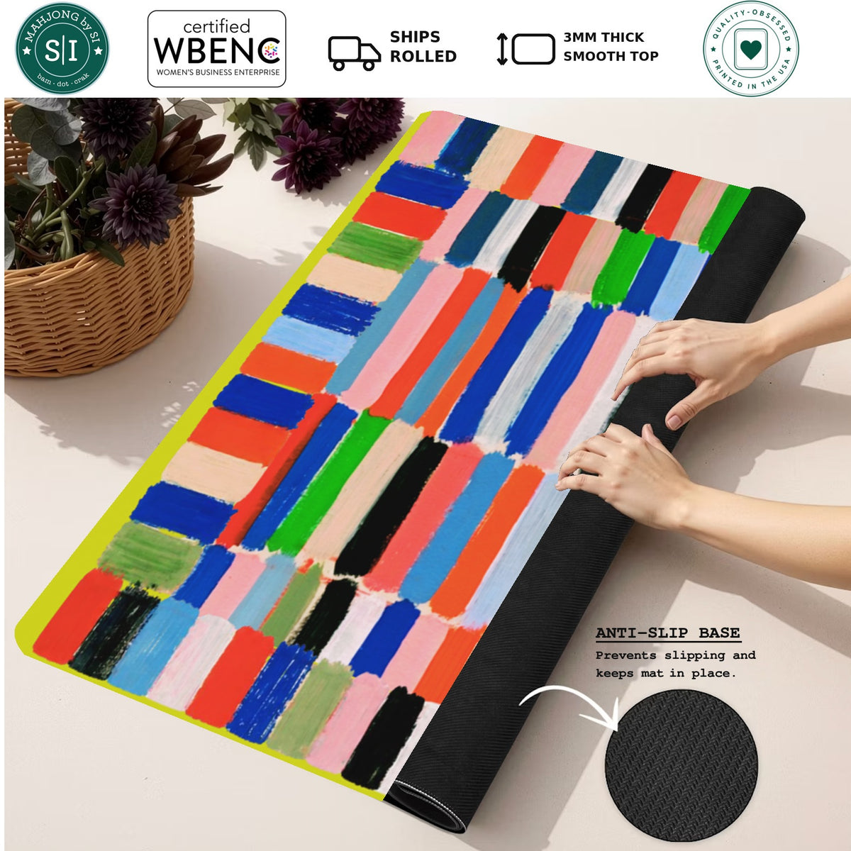 We Don't Want a Wall Game — Rolled Mat Feature Image [rolled-feature-square]
