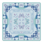 Mahjong by SI™ Enchanted Butterfly Mahjong Mat