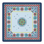 Mahjong by SI™ Compass Rose and Chill Mahjong Mat