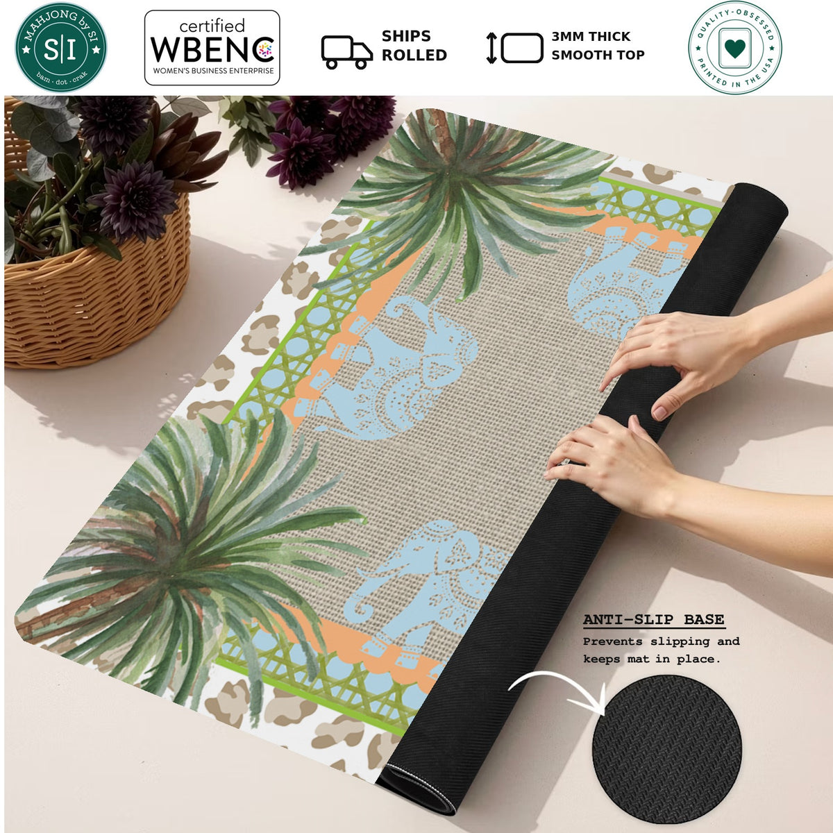 West Indies — Rolled Mat Feature Image [rolled-feature-square]